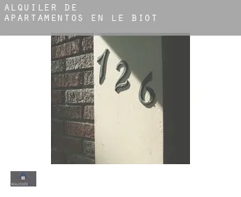 Alquiler de apartamentos en  Le Biot