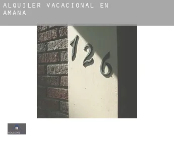 Alquiler vacacional en  Amana