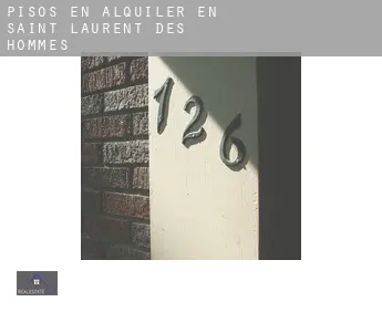 Pisos en alquiler en  Saint-Laurent-des-Hommes