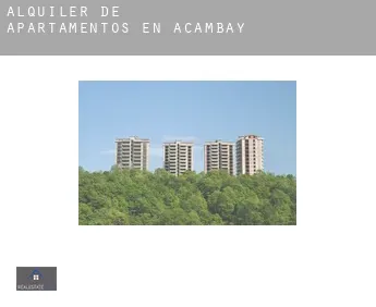 Alquiler de apartamentos en  Acambay