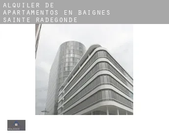 Alquiler de apartamentos en  Baignes-Sainte-Radegonde