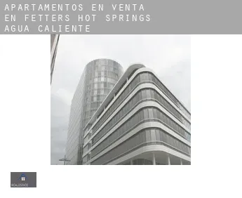 Apartamentos en venta en  Fetters Hot Springs-Agua Caliente