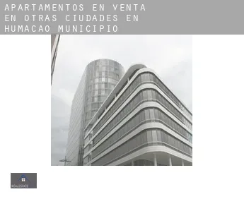 Apartamentos en venta en  Otras ciudades en Humacao Municipio