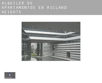 Alquiler de apartamentos en  Ricland Heights