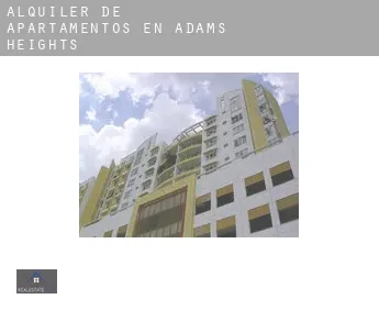 Alquiler de apartamentos en  Adams Heights