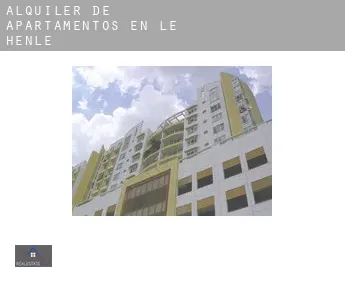 Alquiler de apartamentos en  Le Henlé