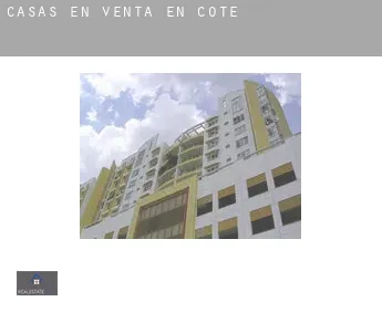 Casas en venta en  Cote