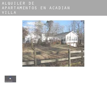 Alquiler de apartamentos en  Acadian Villa