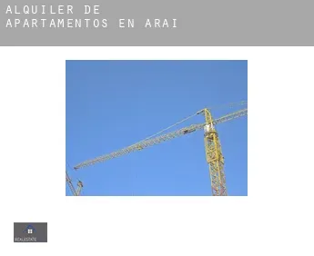 Alquiler de apartamentos en  Arai