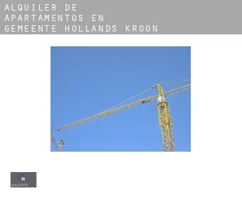 Alquiler de apartamentos en  Gemeente Hollands Kroon