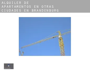 Alquiler de apartamentos en  Otras ciudades en Brandenburg