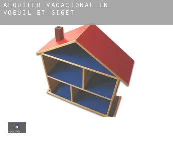 Alquiler vacacional en  Vœuil-et-Giget