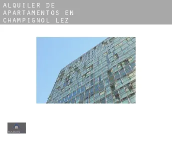 Alquiler de apartamentos en  Champignol-lez-Mondeville