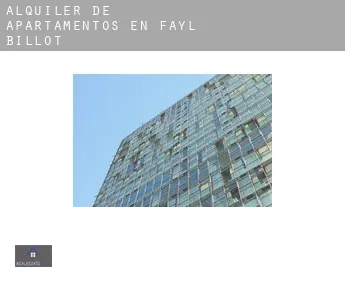 Alquiler de apartamentos en  Fayl-Billot
