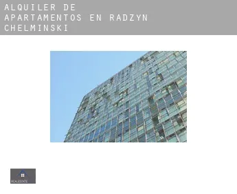 Alquiler de apartamentos en  Radzyń Chełmiński