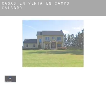 Casas en venta en  Campo Calabro