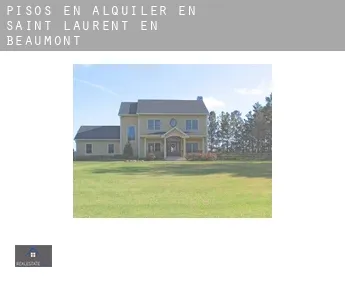 Pisos en alquiler en  Saint-Laurent-en-Beaumont