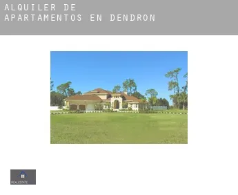 Alquiler de apartamentos en  Dendron