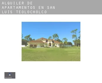 Alquiler de apartamentos en  San Luis Teolocholco
