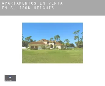 Apartamentos en venta en  Allison Heights