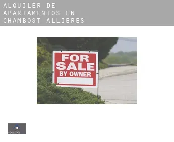 Alquiler de apartamentos en  Chambost-Allières