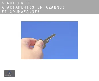 Alquiler de apartamentos en  Azannes-et-Soumazannes