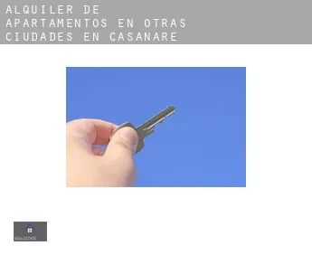 Alquiler de apartamentos en  Otras ciudades en Casanare