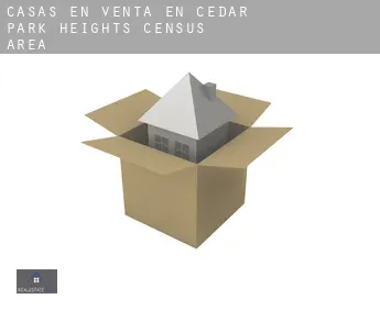 Casas en venta en  Cedar Park Heights (census area)