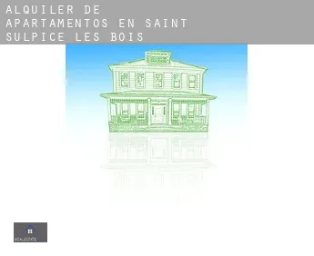 Alquiler de apartamentos en  Saint-Sulpice-les-Bois