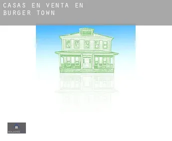 Casas en venta en  Burger Town