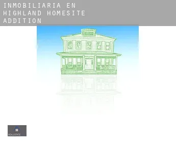 Inmobiliaria en  Highland Homesite Addition