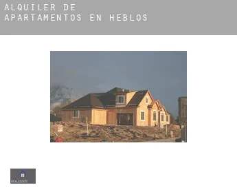 Alquiler de apartamentos en  Heblos