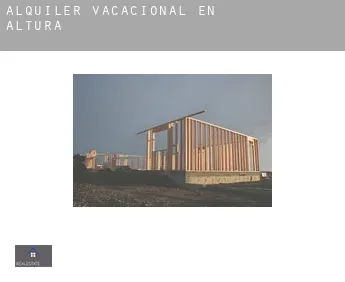 Alquiler vacacional en  Altura