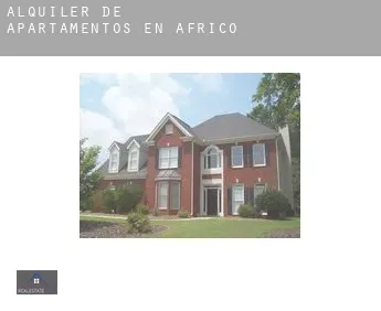 Alquiler de apartamentos en  Africo