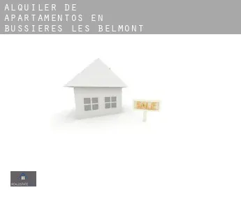 Alquiler de apartamentos en  Bussières-lès-Belmont