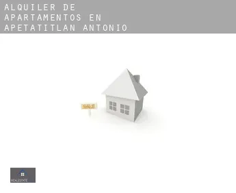 Alquiler de apartamentos en  Apetatitlán Antonio Carbajal