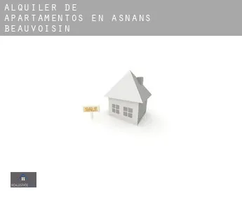 Alquiler de apartamentos en  Asnans-Beauvoisin
