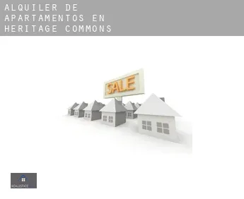 Alquiler de apartamentos en  Heritage Commons