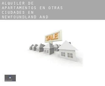 Alquiler de apartamentos en  Otras ciudades en Newfoundland and Labrador