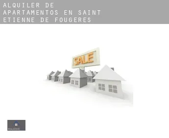 Alquiler de apartamentos en  Saint-Étienne-de-Fougères