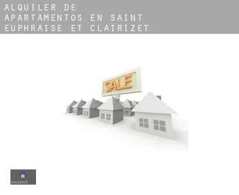 Alquiler de apartamentos en  Saint-Euphraise-et-Clairizet