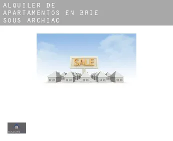 Alquiler de apartamentos en  Brie-sous-Archiac