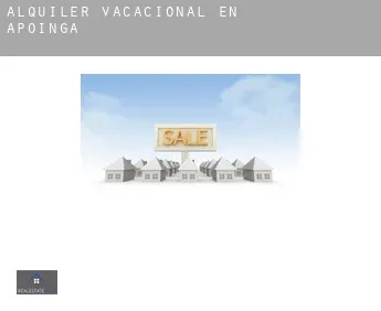 Alquiler vacacional en  Apoinga