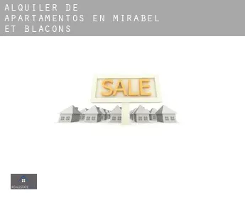 Alquiler de apartamentos en  Mirabel-et-Blacons