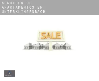 Alquiler de apartamentos en  Unterklingenbach