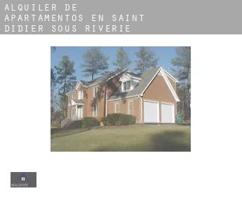 Alquiler de apartamentos en  Saint-Didier-sous-Riverie