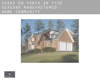 Casas en venta en  Five Seasons Manufactured Home Community