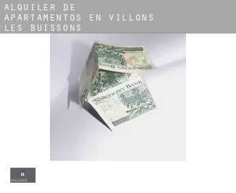 Alquiler de apartamentos en  Villons-les-Buissons