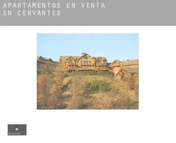 Apartamentos en venta en  Cervantes