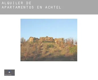 Alquiler de apartamentos en  Achtel